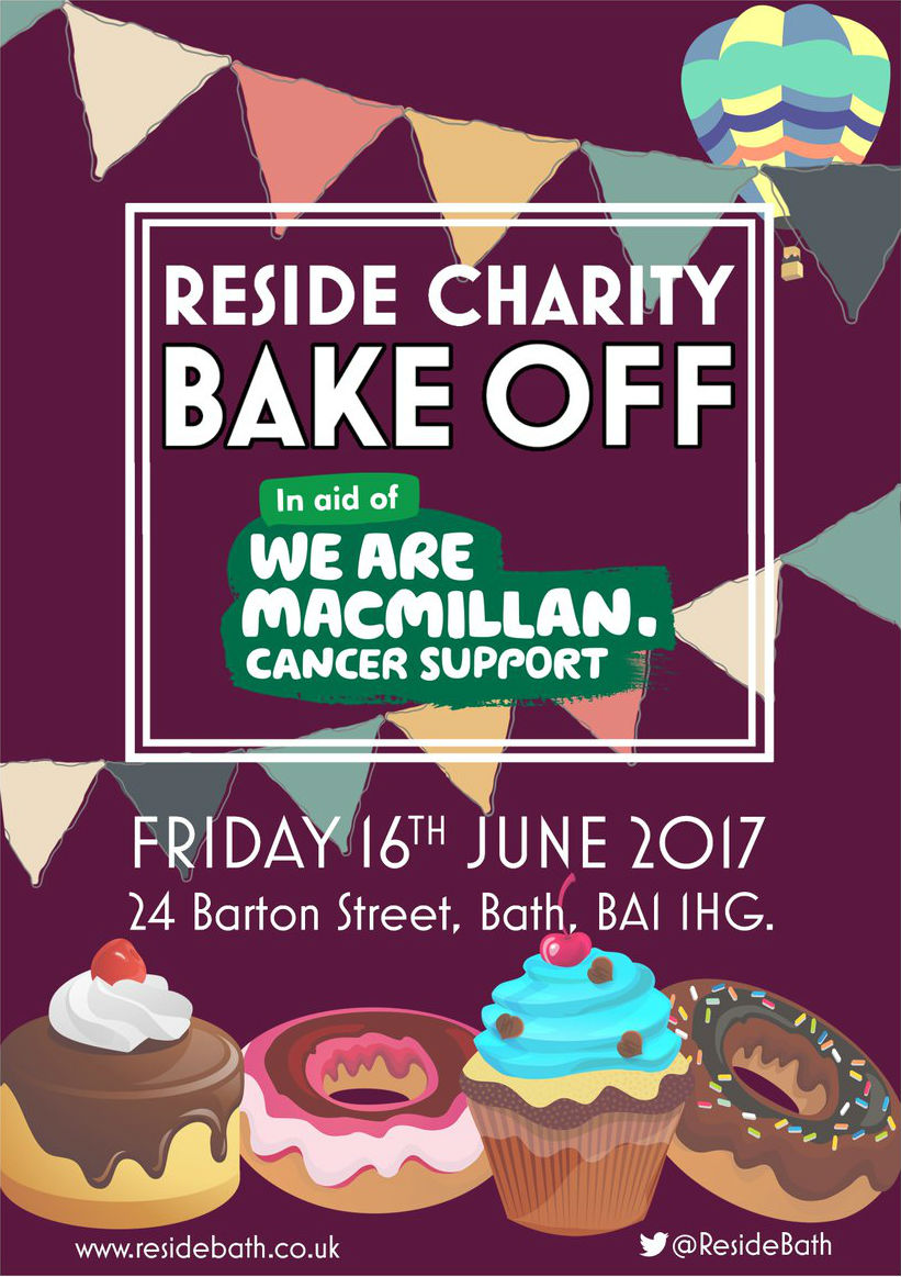 Reside Charity Bake Off